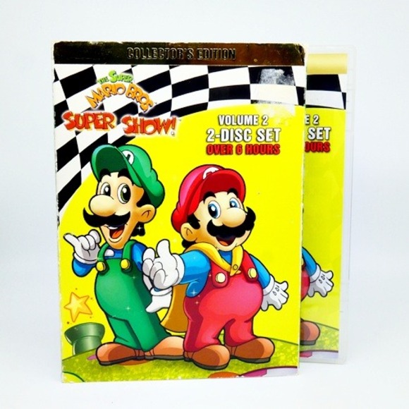 Nintendo Other - The Super Mario Bros. Super Show! Volume 2, 2-disc set, over 6 hours (DVD, 1989)